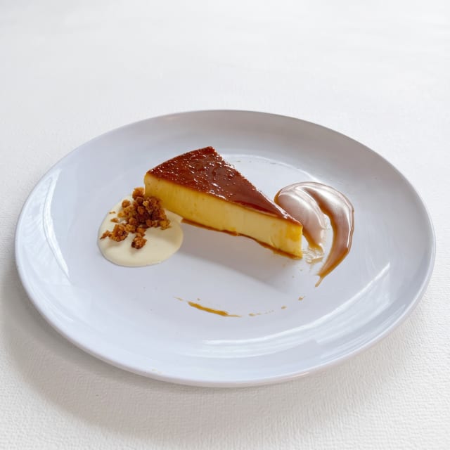 Sweet Corn Flan.